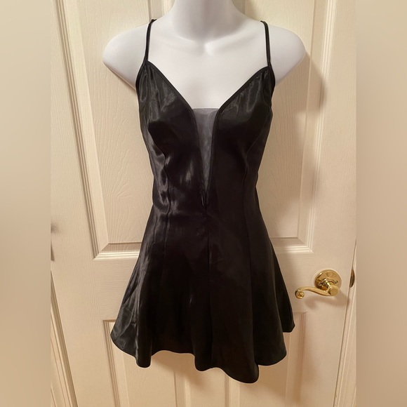 Victoria's Secret Other - Vintage 90’s Victoria Secret black slip dress